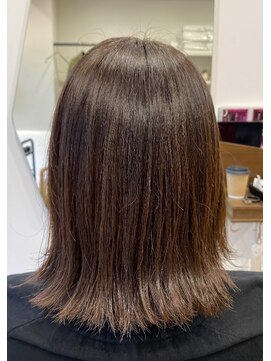 アフロディーテ 銀座(APHRODITE GINZA) 前髪/こなれミディ/ウェーブパーマ/アンブレラカラー/銀座