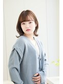 ナチュラル外ハネミディ