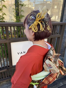 ヴァンカウンシル 千種 【VAN COUNCIL千種】成人式アレンジ