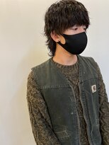 レフ(LEF)&nbsp;【オダオススメ！】メンズマッシュウルフ×ナチュラルウェーブ