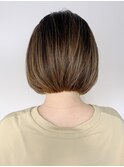 シャドウルーツボブ_ショコラベージュボブルフ_ba350222