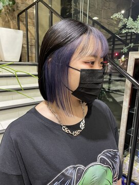 ゼスト 吉祥寺店(ZEST) 吉祥寺/石橋水月色落ち可愛いインナー/ブルーラベンダー