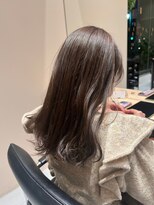 ガリカ 横浜(Gallica) 【後藤嵩広】ゆるふわフェミニンx透け感のあるブラウンベージュ