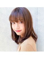 ヘアースタジオフォルム 肩下セミロング