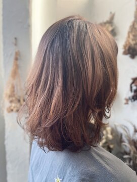 ヘアスタジオ ブリエ(HAIR STUDIO BRILLER) 2023 フェミニティピンク × デジタルパーマ