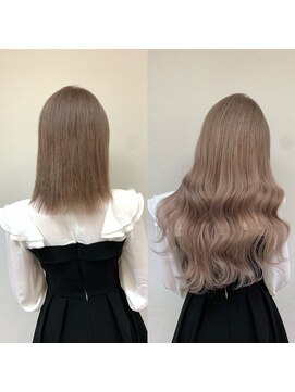 アンククロス 青山店(ANKH CROSS) 【Mizuki】やわらかベージュロング