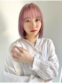 【TLUUSホワイトグレージュチェリーブラウンミニウルフ】