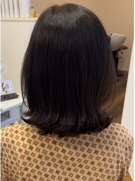 ルポン(Lepont) 蒲郡ヘアカラー/綺麗な白髪染め/ツヤ髪/髪質改善/ココアブラウン