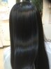 【人気No,1】似合わせカット+炭酸浴+縮毛矯正　￥25,850→