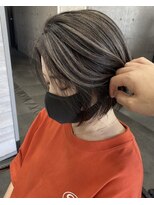 ウル 岡山駅店(ULu.)&nbsp;白髪ぼかし髪質改善バレイヤージュハイライトブリーチ岡山倉敷