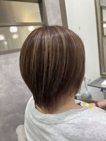 フェリテ 柏(Ferite)&nbsp;ピンクベージュハイライトボブ