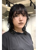 ビビト(bibito)&nbsp;bibito ウルフウェーブパーマ ウルフ パーマ モード