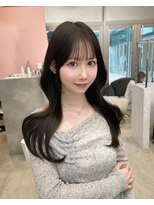 クム(kumu)&nbsp;レイヤーカット/前髪カット/顔周りカット/シースルー/名古屋/栄