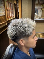 ヒロギンザ 池袋 サンシャイン通り店(HIRO GINZA) ホワイトブロンド ホワイトカラー シャドウルーツ 池袋メンズ