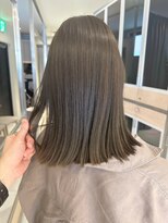 ヘアサロンガリカアオヤマ(hair salon Gallica aoyama)&nbsp;【坂本拓麻】ブリーチなしダブルカラー/オリーブベージュカラー