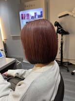 ミチオノザワヘアサロンギンザ 静岡店(Michio Nozawa HAIR SALON Ginza) 裾カラー×スモーキーピンク