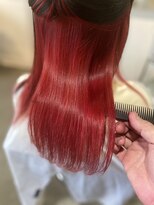 エムエーヘアースタジオ(M/A hair studio.)&nbsp;RED◎インナーカラー！