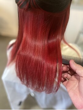 エムエーヘアースタジオ(M/A hair studio.) RED◎インナーカラー！