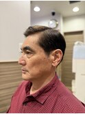 50代60代大人オシャレ刈り上げないシチサンアイロンパーマ