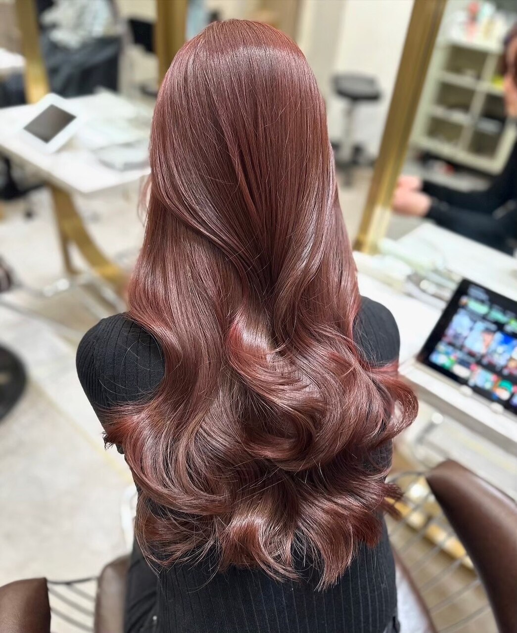 ワインレッド/ダブルカラー/髪質改善/トリートメント/北九州