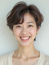 アンドヘアサロン(AND hair salon) 美髪/エレガントで上質な大人のショートカット＠苦楽園/夙川