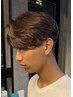 【メンズ/節句田限定】メンズカット+クイックヘッドスパ+似合わせ眉カット