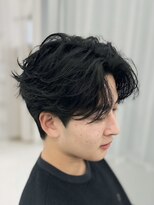 バース 梅田中崎町店(BIRTH)&nbsp;ニュアンスパーマフェザーパーマセンターパートワンカールパーマ