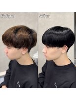 アッシュ 桜木町店(Ash)&nbsp;明るくできる黒染め/ブリーチ黒染め/就活一時的な黒染め/横浜