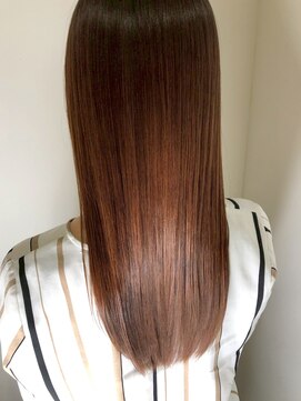 アフィナー(Afinar) 【横浜/横浜駅】柔らかブラウン×艶ストレートで美人度UP