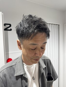 フレームプラス なんば駅前店(FRAME+) メンズショートカット