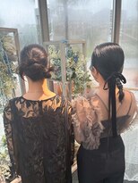 ヘアセット専門サロン by OKINAWA WATABE WEDDING 那覇店&nbsp;友達同士でヘアセット