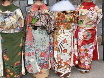 マカリィ 品川店(Makalii)の写真/【品川駅徒歩2分】成人式当日限定☆≪振袖着付け+ヘアセット￥26400≫着付けはMakaliiにお任せ♪