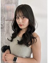 ムージー(moug)&nbsp;olive greige /暗髪/韓国/広島/袋町