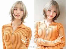 華やかさを格上げしてくれるひし形シルエットのくびれヘア★[大宮/韓国風スタイル/髪質改善] 