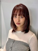 ヒュー 広島(HEW)&nbsp;ふんわりレイヤー暖色カラー