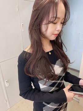 chocolate color/ニュアンスレイヤーカット