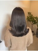 透明感グレージュ