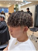 MEN’S HAIR/波巻ツイストスパイラル/フェザーパーマ/眉毛/渋谷