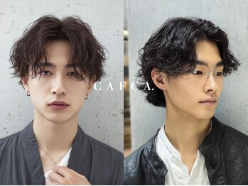 カフカ(CAFCA)の写真/名古屋でメンズパーマが得意◎ツイストスパイラル×フェザーで、なりたい自分へ変身しよう！★名古屋/名駅