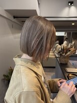 スリーランドメゾン 鶴見区横堤(THREELAND maison)&nbsp;オリーブベージュ、切りっぱなしボブ