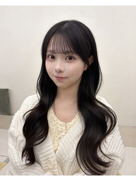 コア 銀座(COA) アイドル前髪顔周り小顔カット可愛いヘアスタイル銀座