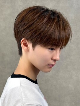 エルマーク メンズパーマ 吉祥寺(L-MARK) マッシュヘア/黒髪/メンズカット/men's/フェザーパーマ