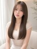 【迷ったらコレ】カット+艶透明感カラー+髪質改善TR［髪質改善/縮毛矯正］