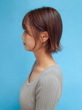 ヘアアンドリラクゼーション シャッセ(Hair&Relaxation SASE) 切りっぱなしボブ
