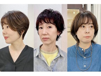 クオート(quoit)の写真/ばっさりカットのオーダー多数。細やかな技術と親しみやすい接客の"quoit"自分史上最高の褒められStyleに…
