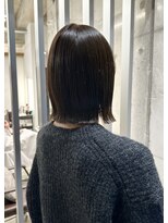 フィルムス ヨコハマ プラス(FILMS 横浜 +) ミルクブラウン/ボブ/オリーブページュ/ブリーチなし/横浜+