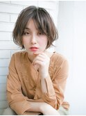 センターパートでマニッシュショート☆