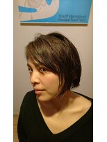 美容室 スタジアム(Stadium)&nbsp;ウエットショートボブ