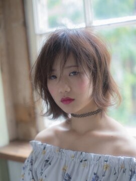 エマージュ 川崎(Emerge) カジュアルフェミニンな無造作ボブ
