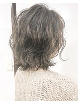 ヘアーアンドアトリエ マール(Hair&Atelier Marl)&nbsp;【Marl】アッシュグレージュカラーの無造作ウルフ♪
